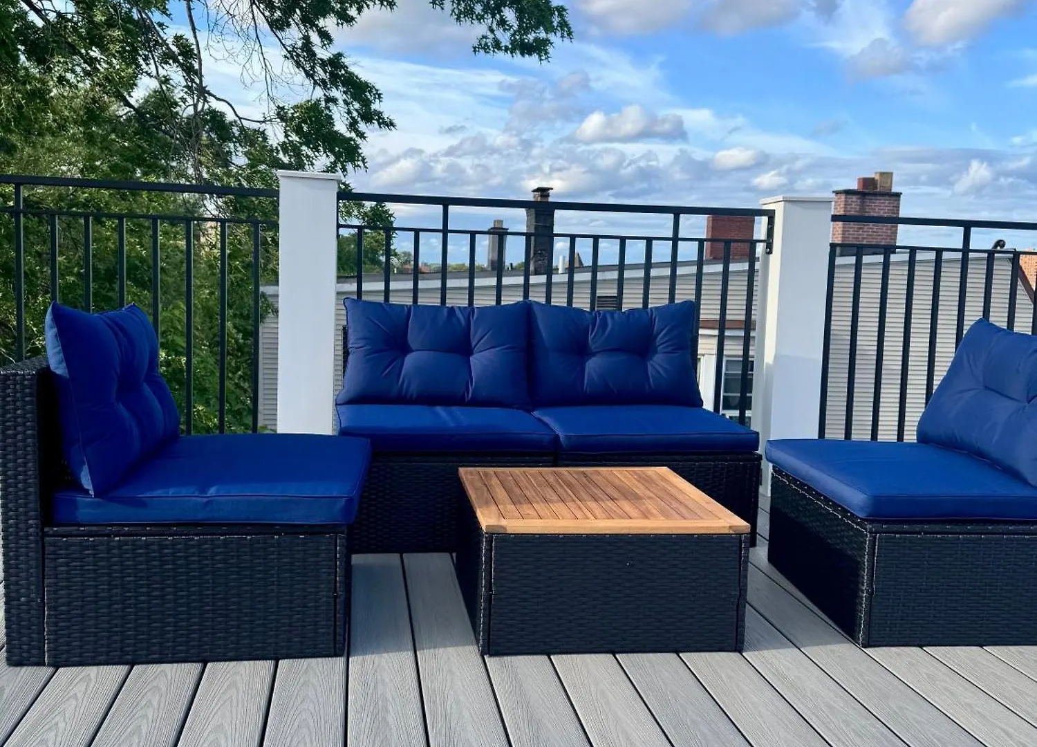 Cozy 3Br Retreat With Rooftop Near Ewr & Nyc Access 뉴어크